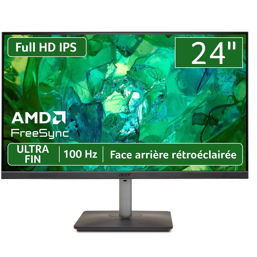 Acer 23.8" LED - Vero RS242Ybpamix 1 Acer 23.8" LED - Vero RS242Ybpamix