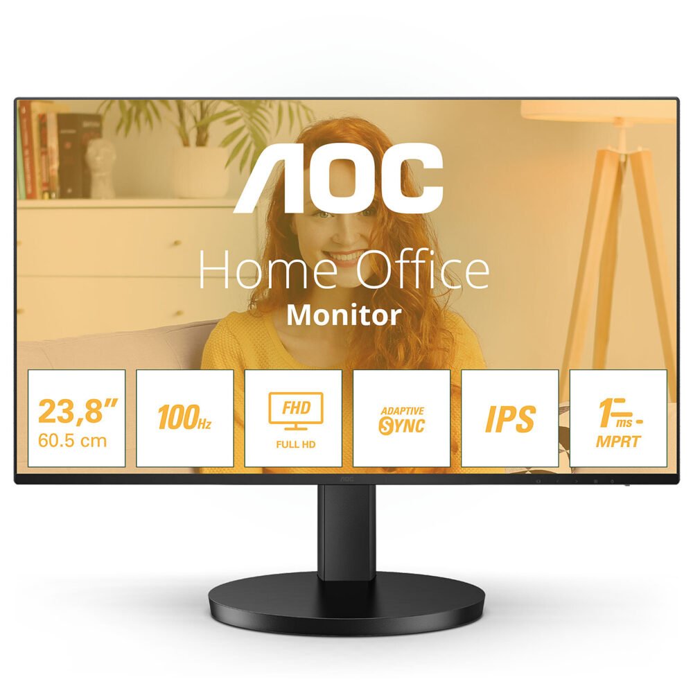 AOC 23.8" LED - 24B3HA2 1 AOC 23.8" LED - 24B3HA2