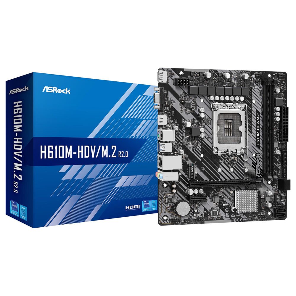 ASRock H610M-HDV/M.2 R2.0 1 ASRock H610M-HDV/M.2 R2.0
