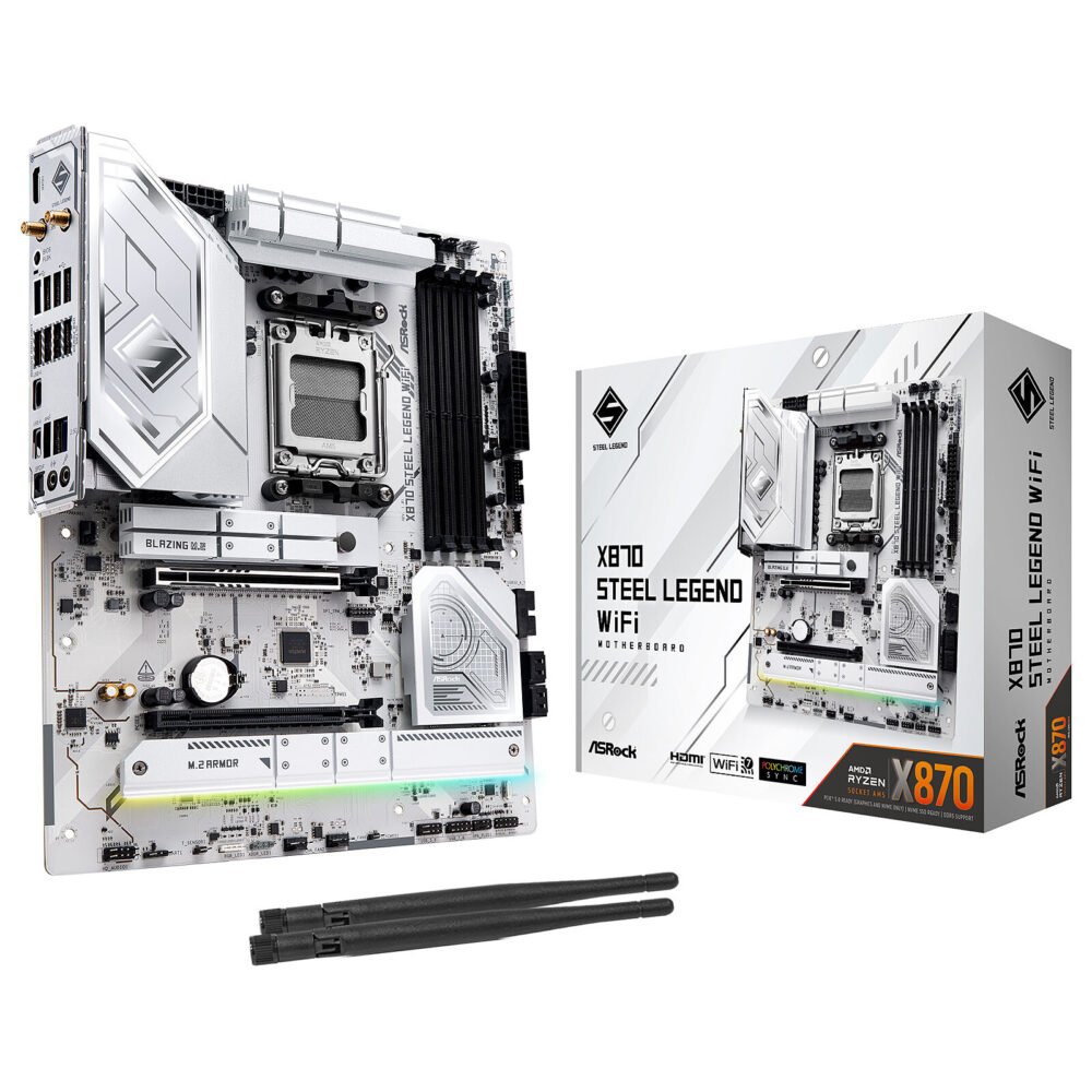 ASRock X870 Steel Legend WiFi 1 ASRock X870 Steel Legend WiFi