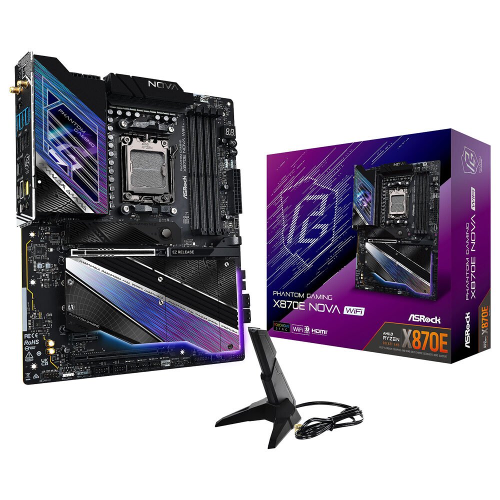 ASRock X870E Nova WiFi 1 ASRock X870E Nova WiFi