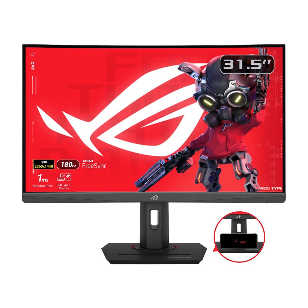 ASUS 31.5" LED - ROG Strix XG32WCS 1 ASUS 31.5" LED - ROG Strix XG32WCS