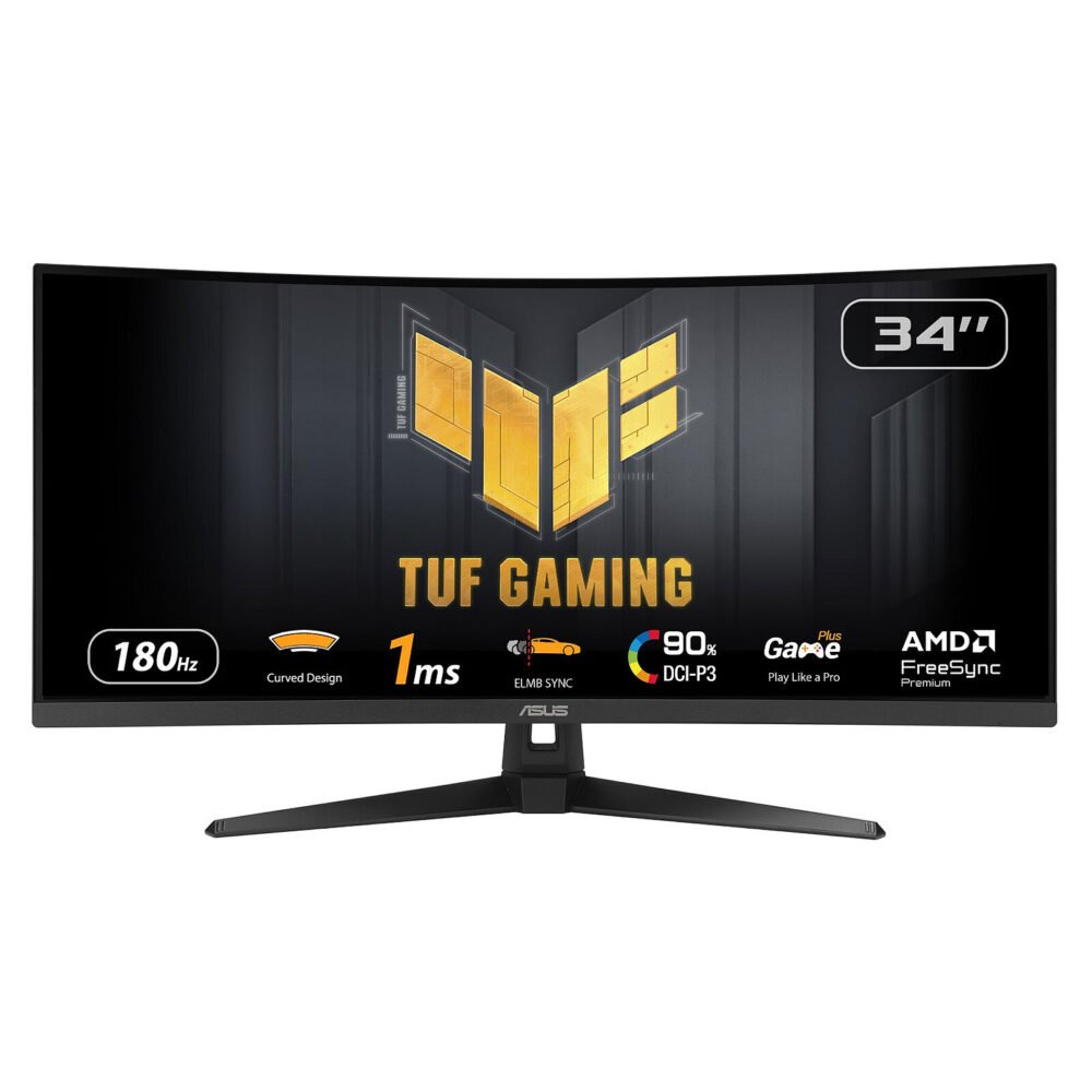 ASUS 34" LED - TUF Gaming VG34VQ3B 1 ASUS 34" LED - TUF Gaming VG34VQ3B