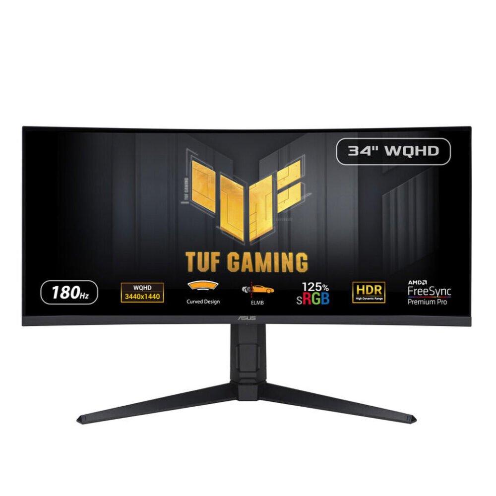 ASUS 34" LED - TUF Gaming VG34VQL3A 1 ASUS 34" LED - TUF Gaming VG34VQL3A