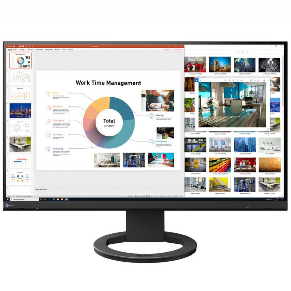 EIZO 27" LED - FlexScan EV2760 Noir 1 EIZO 27" LED - FlexScan EV2760 Noir