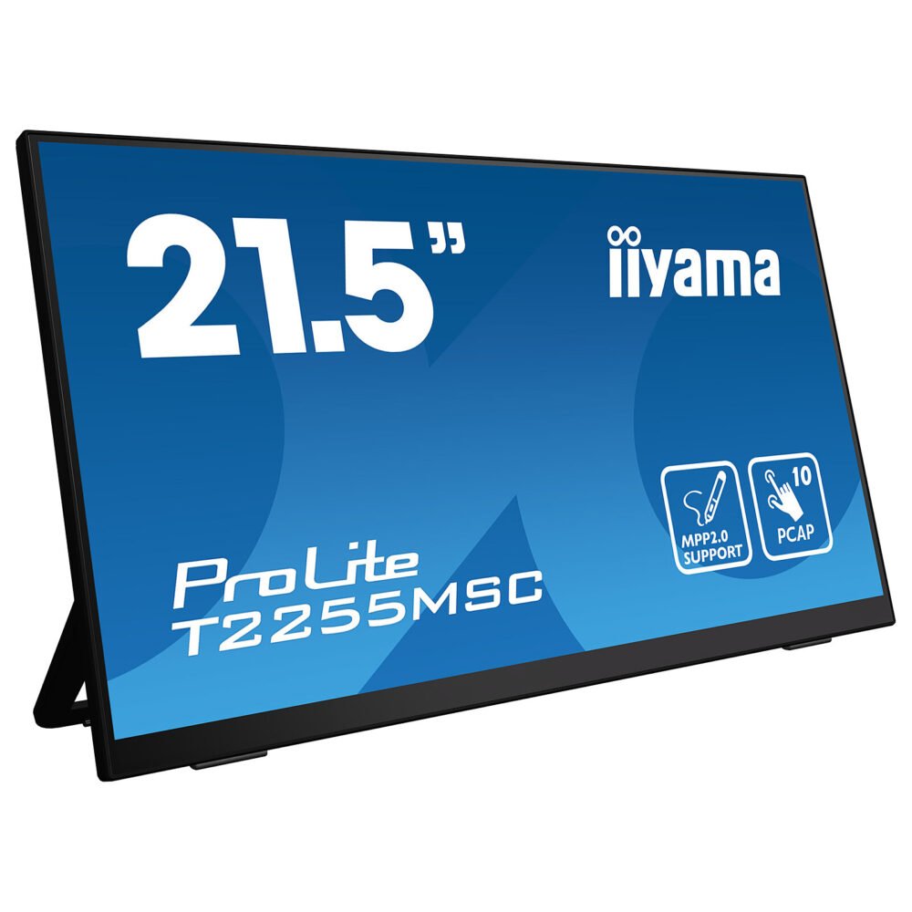 iiyama 21.5" LED Tactile - ProLite T2255MSC-B1 1 iiyama 21.5" LED Tactile - ProLite T2255MSC-B1