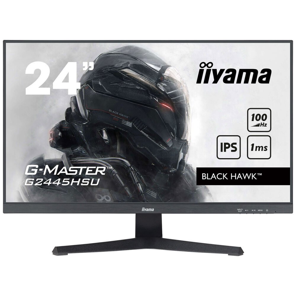 iiyama 23.8" LED - G-Master G2445HSU-B2 Black Hawk 1 iiyama 23.8" LED - G-Master G2445HSU-B2 Black Hawk