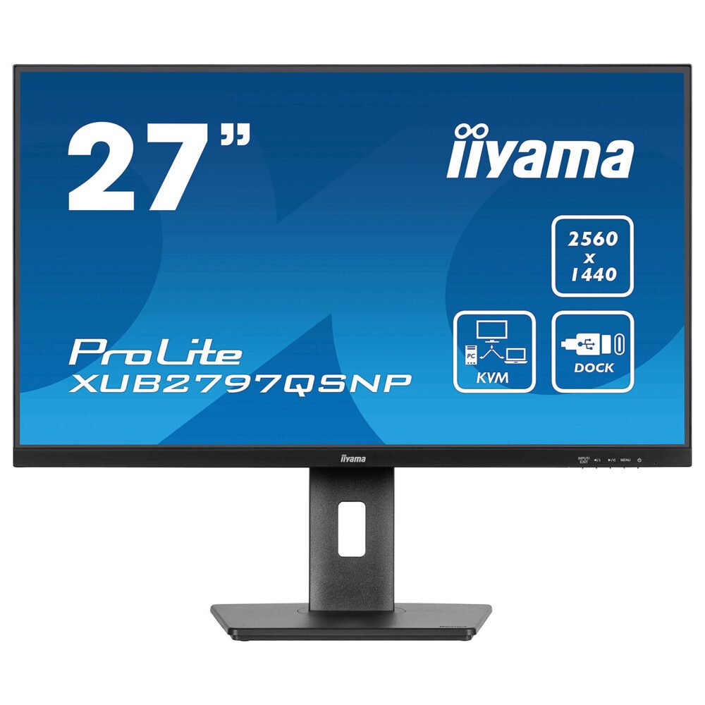 iiyama 27" LED - ProLite XUB2797QSNP-B1 1 iiyama 27" LED - ProLite XUB2797QSNP-B1