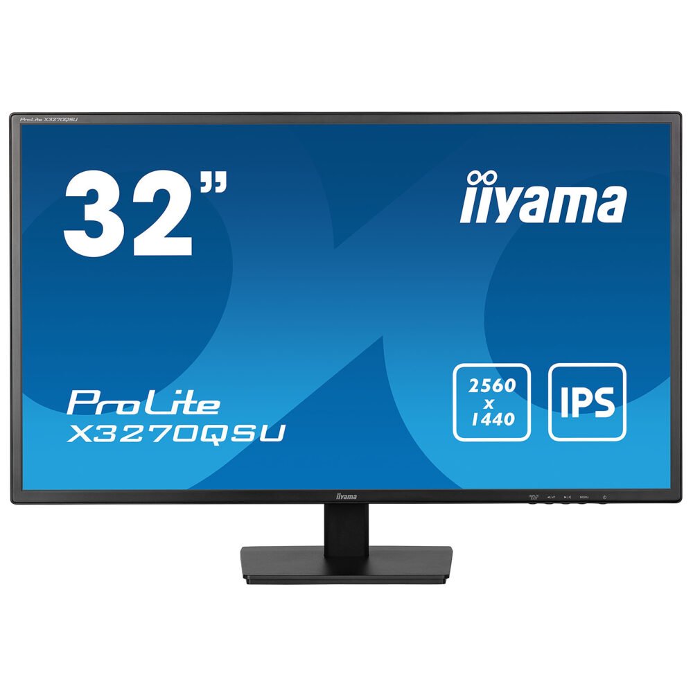 iiyama 31.5" LED - ProLite X3270QSU-B1 1 iiyama 31.5" LED - ProLite X3270QSU-B1