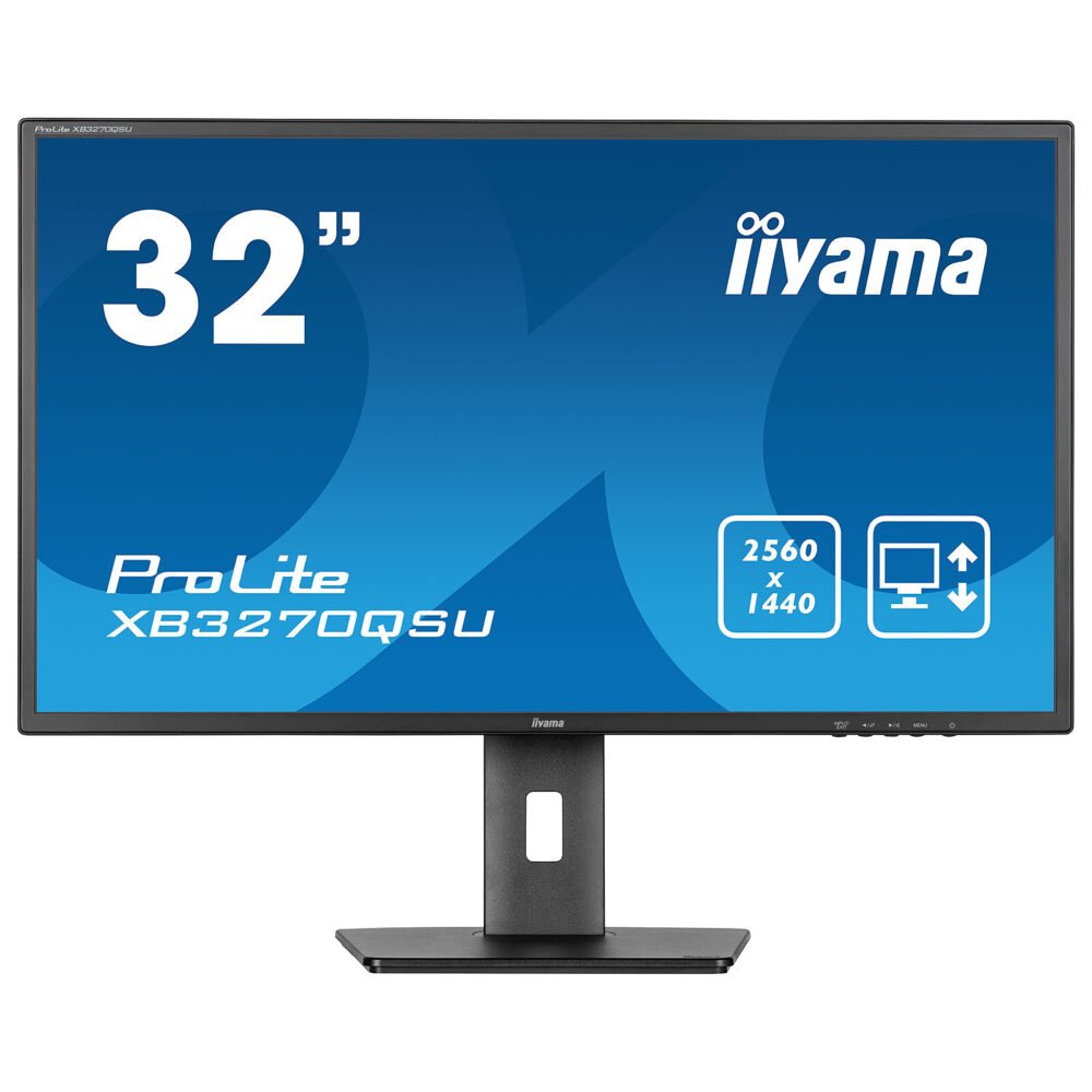 iiyama 31.5" LED - ProLite XB3270QSU-B1 1 iiyama 31.5" LED - ProLite XB3270QSU-B1