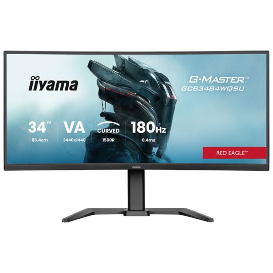iiyama 34" LED - G-Master GCB3484WQSU-B1 Red Eagle
