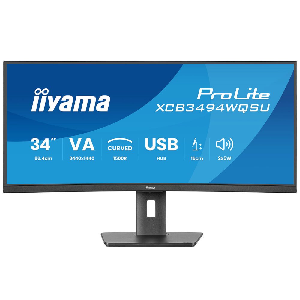 iiyama 34" LED - ProLite XCB3494WQSU-B1