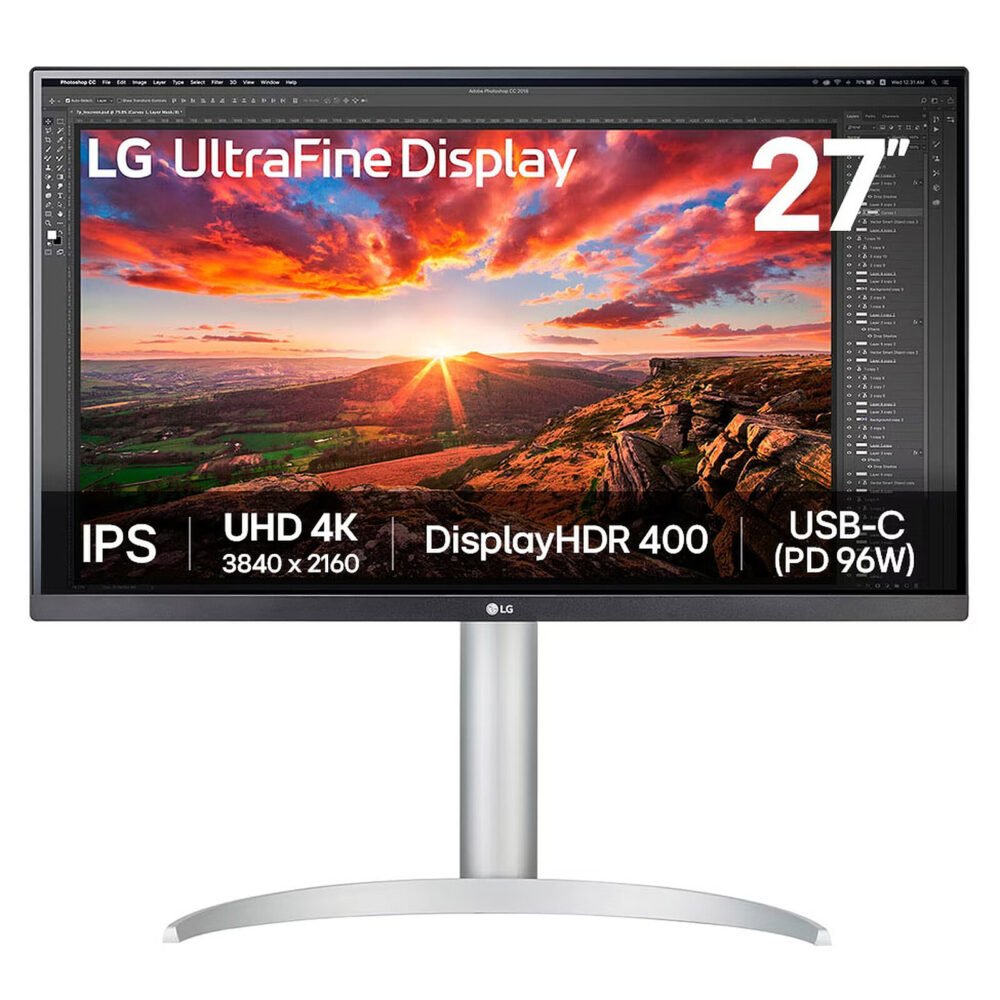 LG 27" LED UltraFine 27UP850K-W