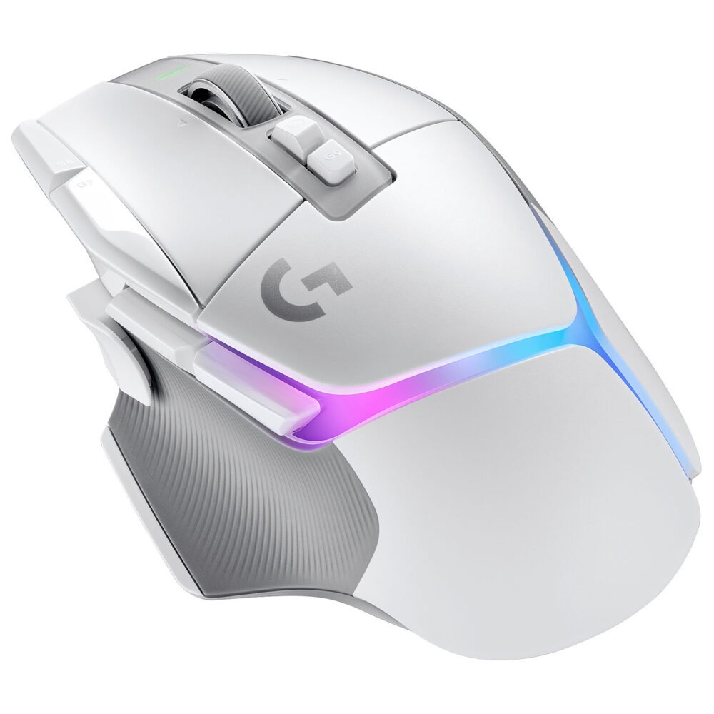 Logitech G G502X Plus Blanc 1 Logitech G G502X Plus Blanc