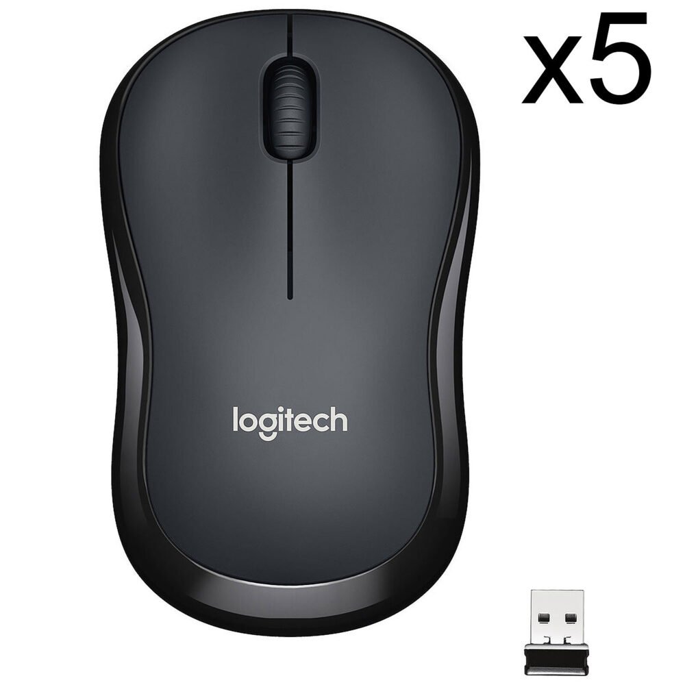 Logitech M220 Silent (Noir) (x5) 1 Logitech M220 Silent (Noir) (x5)