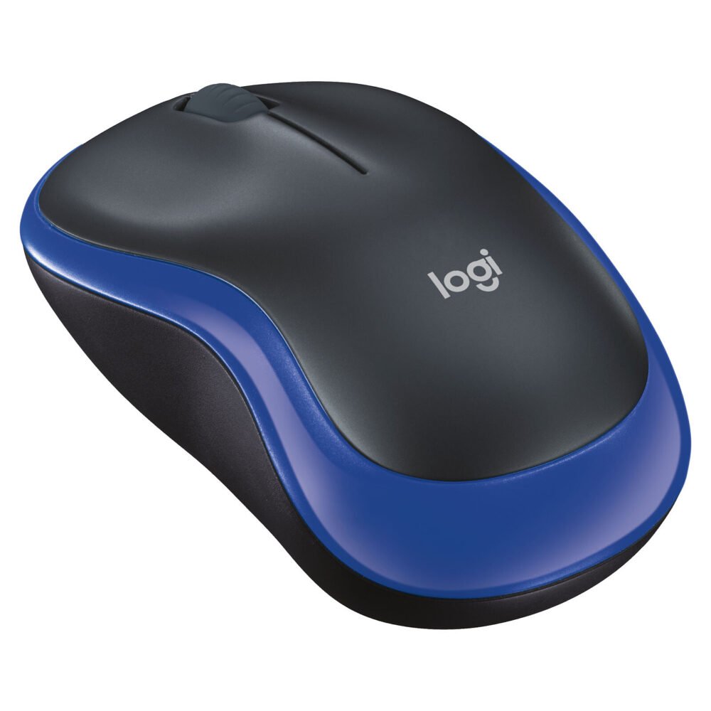 Logitech Wireless Mouse M185 (Bleu)
