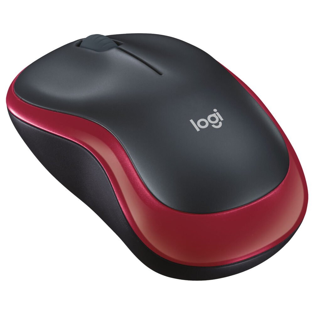 Logitech Wireless Mouse M185 (Rouge) 1 Logitech Wireless Mouse M185 (Rouge)