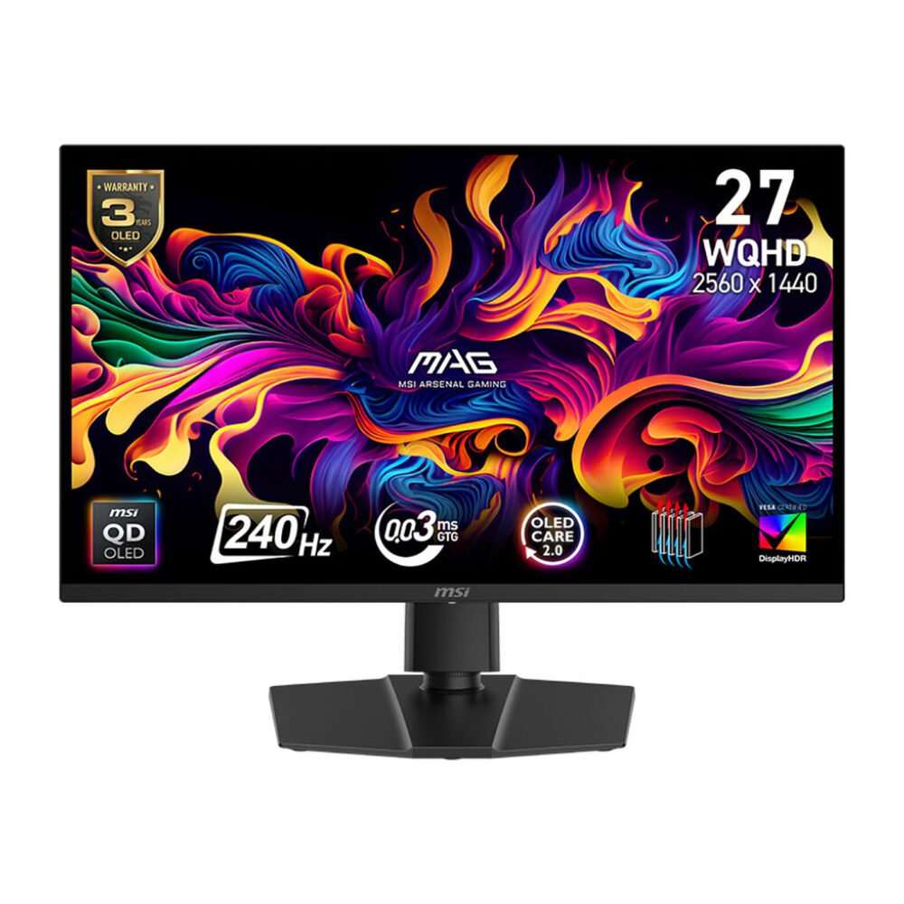 MSI 26.5" OLED - MAG 271QP QD-OLED X24 1 MSI 26.5" OLED - MAG 271QP QD-OLED X24