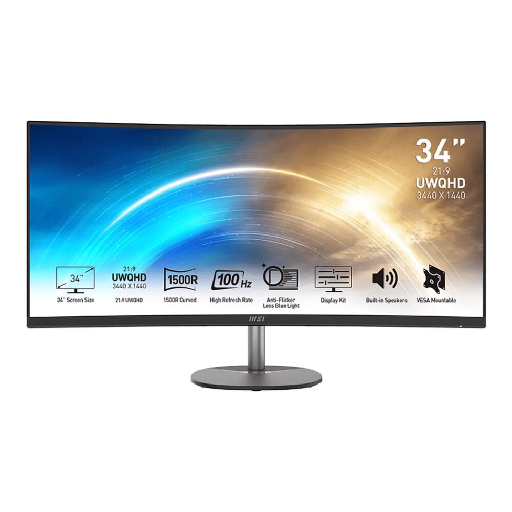 MSI 34" LED - PRO MP341CQ 1 MSI 34" LED - PRO MP341CQ