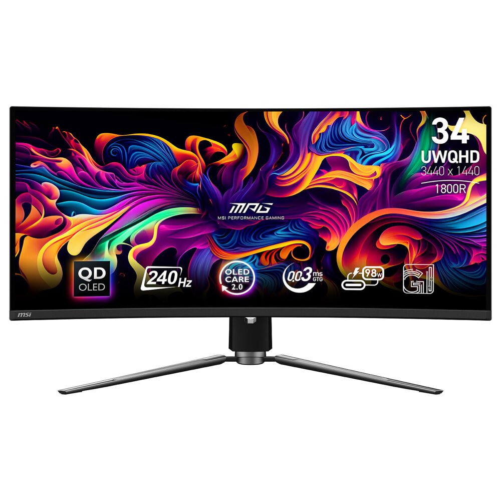 MSI 34" OLED - MPG 341CQPX QD-OLED 1 MSI 34" OLED - MPG 341CQPX QD-OLED