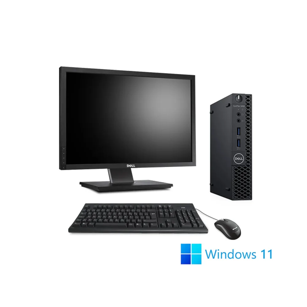Pack Dell OptiPlex 3060 Micro (Dell29169) - Remis à Neuf 1 Pack Dell OptiPlex 3060 Micro (Dell29169) - Remis à Neuf