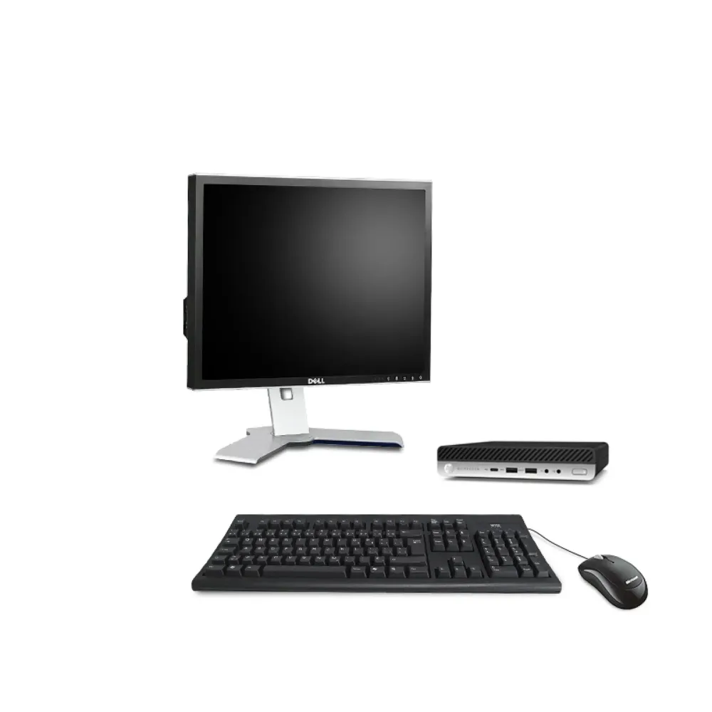 Pack HP EliteDesk 800 G4 DM (HP26463) - Remis à Neuf 1 Pack HP EliteDesk 800 G4 DM (HP26463) - Remis à Neuf