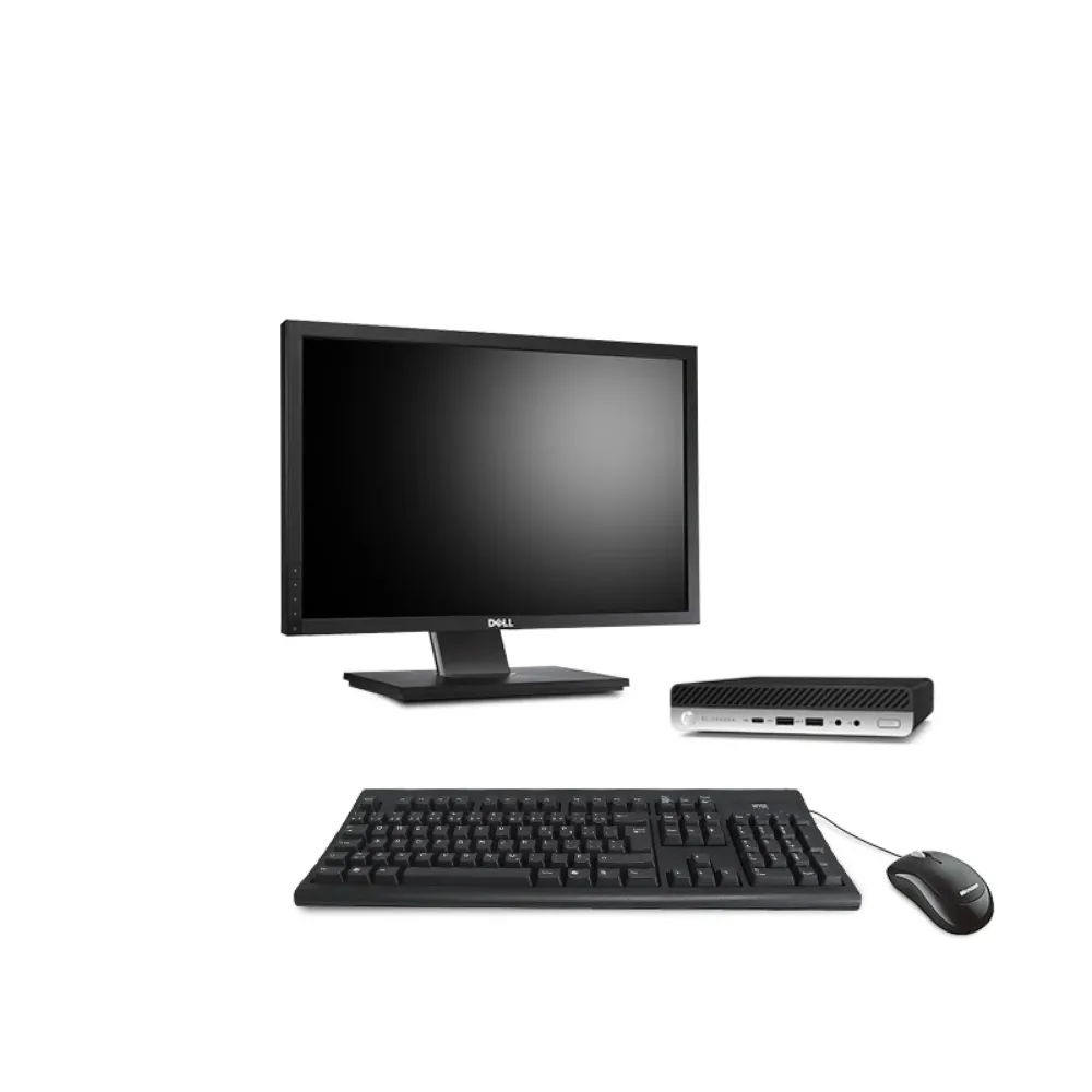 Pack HP EliteDesk 800 G4 DM (HP26489) - Remis à Neuf 1 Pack HP EliteDesk 800 G4 DM (HP26489) - Remis à Neuf