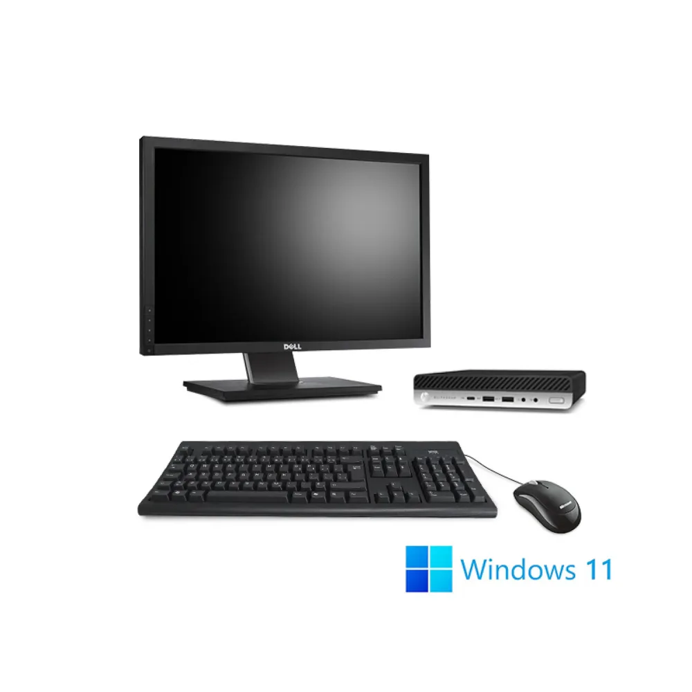Pack HP EliteDesk 800 G4 DM (HP28432) - Remis à Neuf 1 Pack HP EliteDesk 800 G4 DM (HP28432) - Remis à Neuf