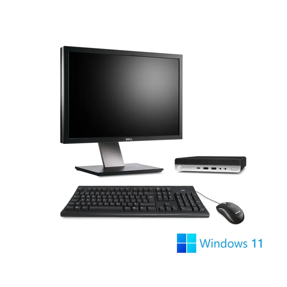 Pack HP EliteDesk 800 G4 DM (HP30026) - Remis à Neuf 1 Pack HP EliteDesk 800 G4 DM (HP30026) - Remis à Neuf