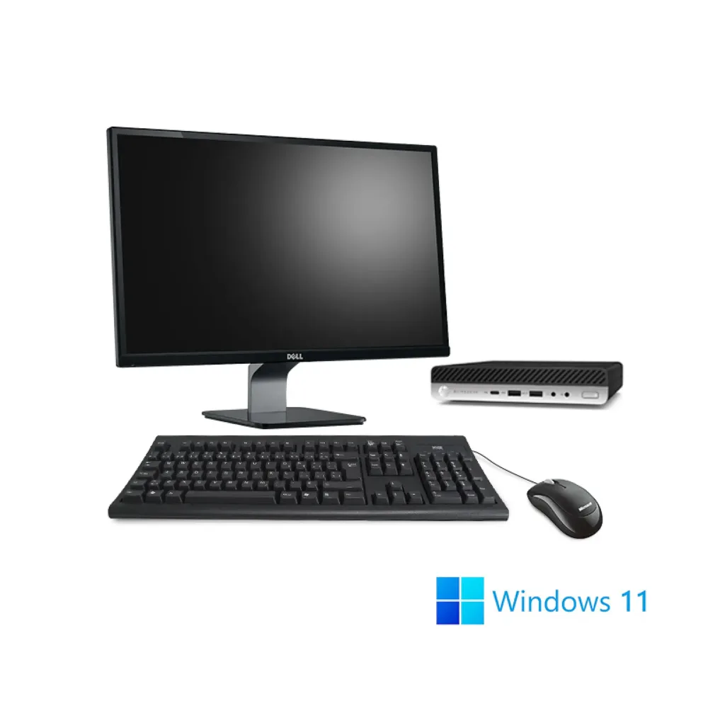 Pack HP EliteDesk 800 G4 DM (HP30198) - Remis à Neuf 1 Pack HP EliteDesk 800 G4 DM (HP30198) - Remis à Neuf