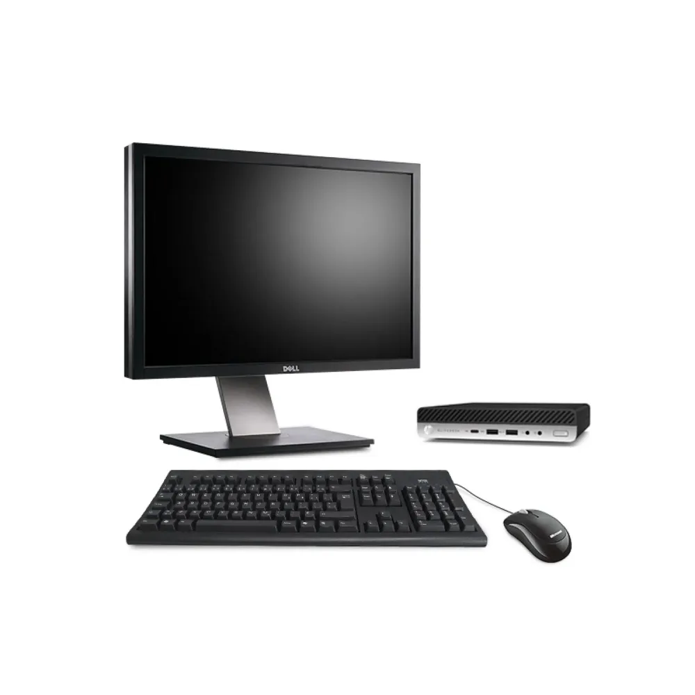 Pack HP EliteDesk 800 G4 DM (HP30205) - Remis à Neuf 1 Pack HP EliteDesk 800 G4 DM (HP30205) - Remis à Neuf