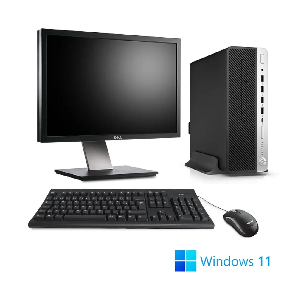 Pack HP ProDesk 600 G4 SFF (HP30854) - Remis à Neuf 1 Pack HP ProDesk 600 G4 SFF (HP30854) - Remis à Neuf