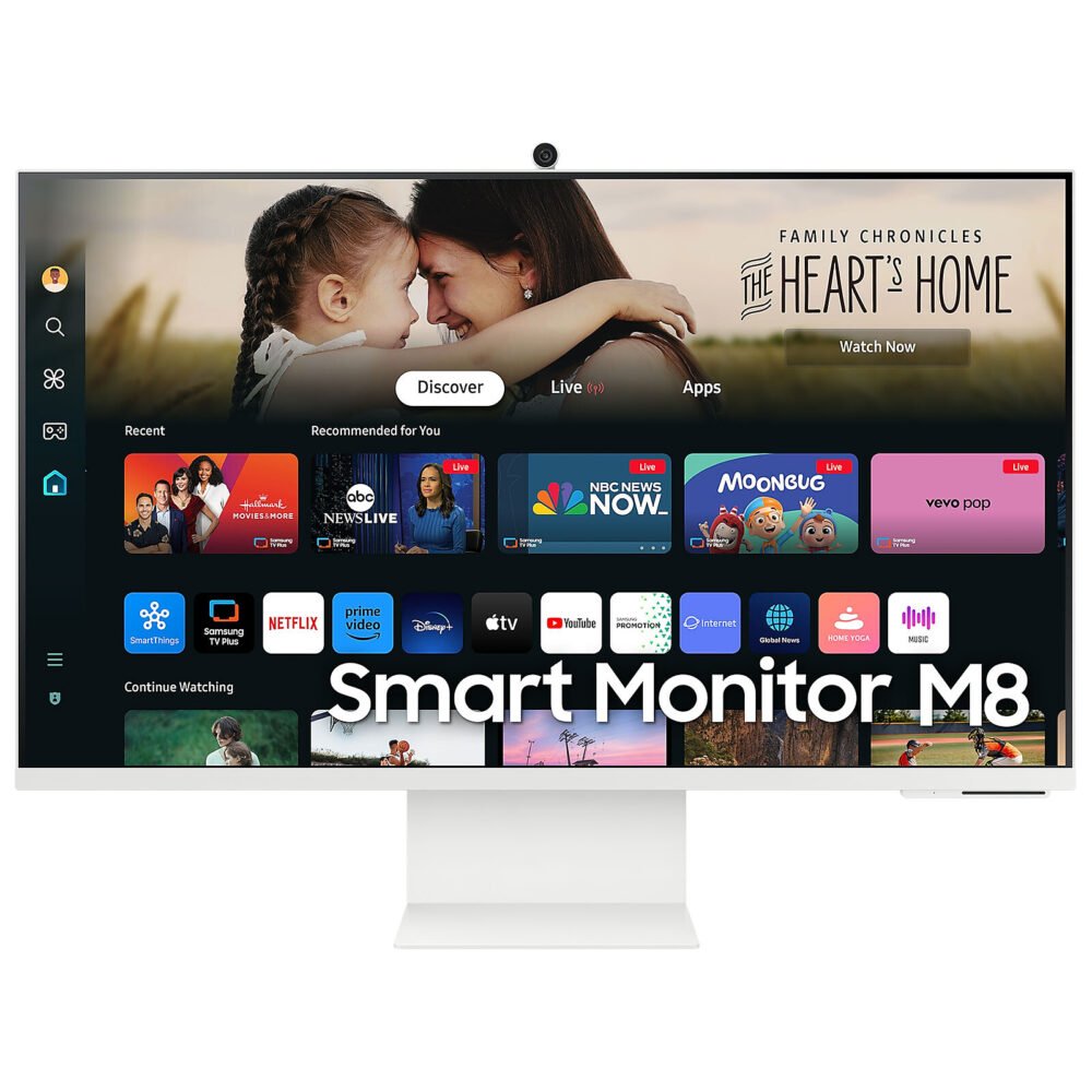 Samsung 32" LED - Smart Monitor M8 S32DM801UU 1 Samsung 32" LED - Smart Monitor M8 S32DM801UU