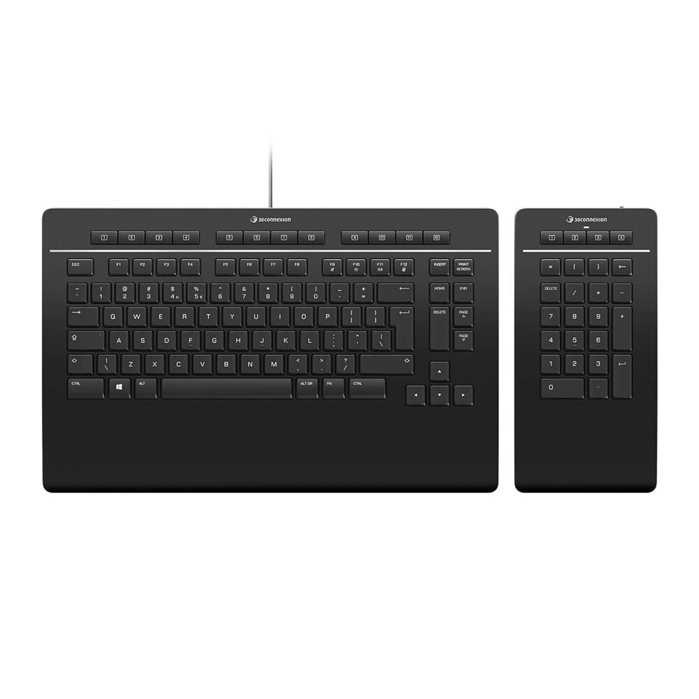 3Dconnexion Keyboard Pro with Numpad