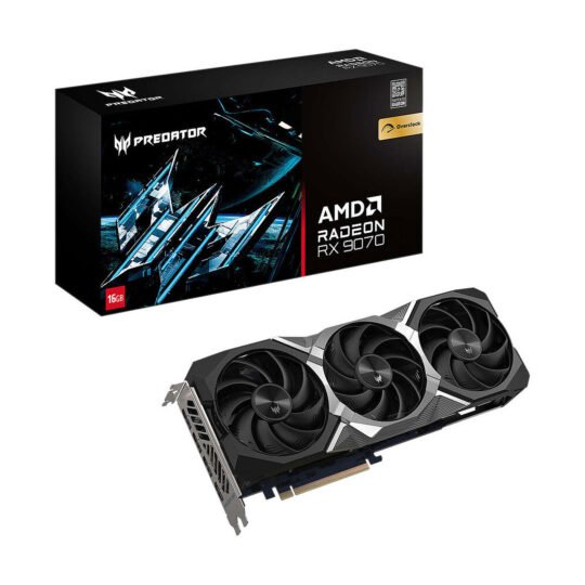 Acer PREDATOR BiFrost AMD Radeon RX 9070 OC 16 Go