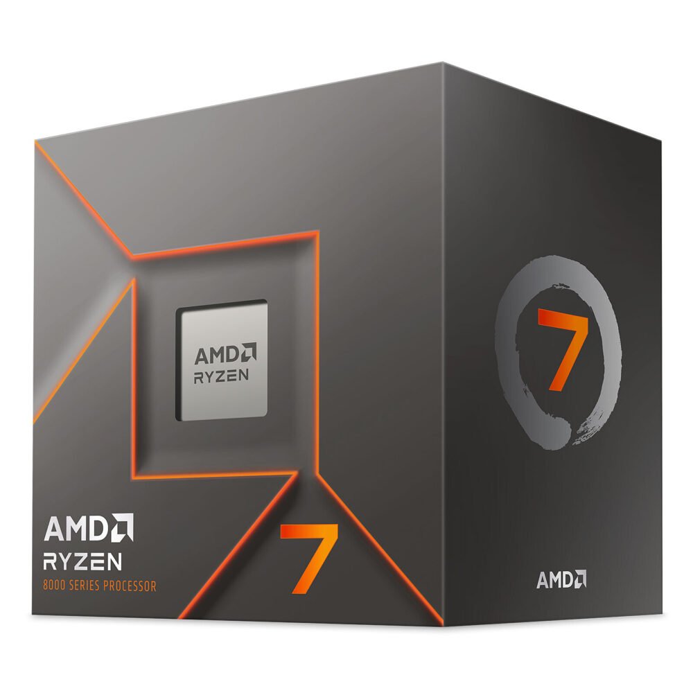 AMD Ryzen 7 8700F Wraith Stealth (4.1 GHz / 5.0 GHz)
