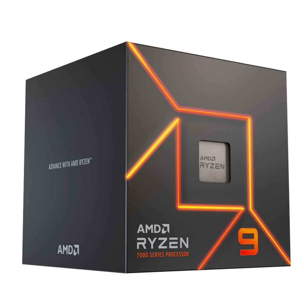 AMD Ryzen 9 7900 Wraith Prism (3.7 GHz / 5.4 GHz) 1 AMD Ryzen 9 7900 Wraith Prism (3.7 GHz / 5.4 GHz)