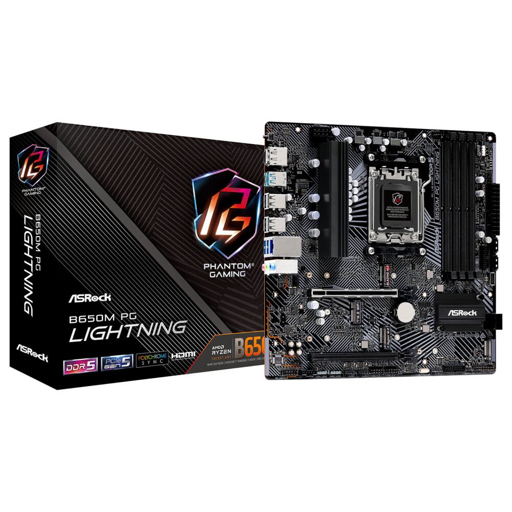 ASRock B650M PG Lightning 1 ASRock B650M PG Lightning