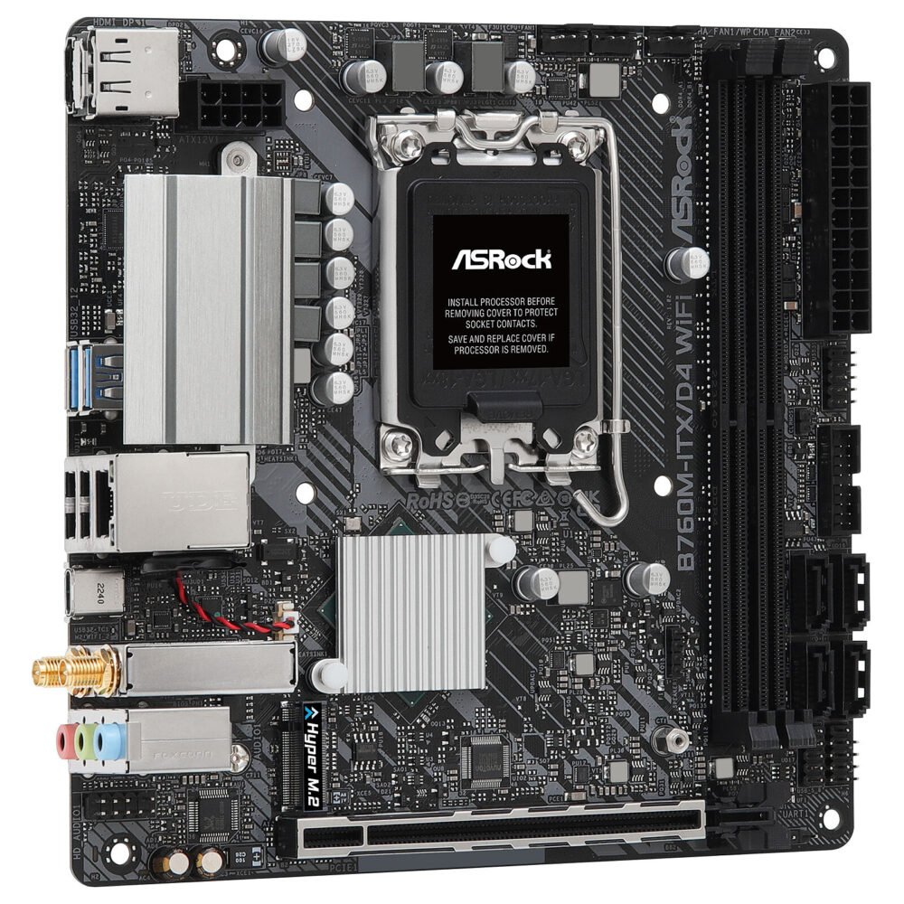 ASRock B760M-ITX/D4 WiFi