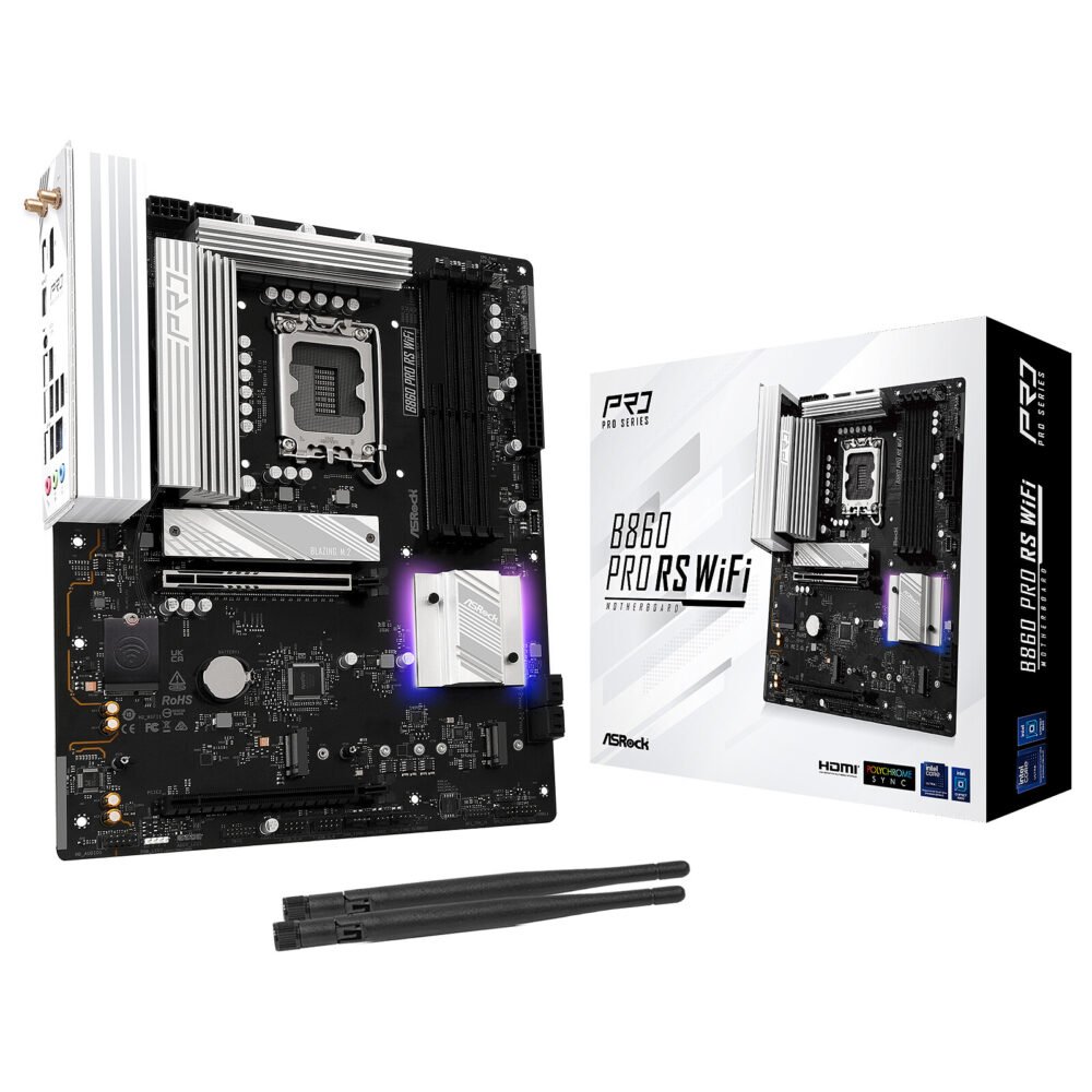 ASRock B860 PRO RS WIFI 1 ASRock B860 PRO RS WIFI