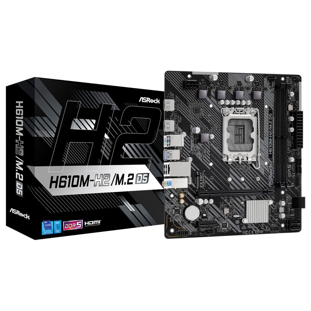 ASRock H610M-H2/M.2 D5 1 ASRock H610M-H2/M.2 D5