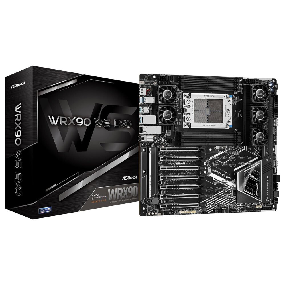 ASRock WRX90 WS EVO 1 ASRock WRX90 WS EVO