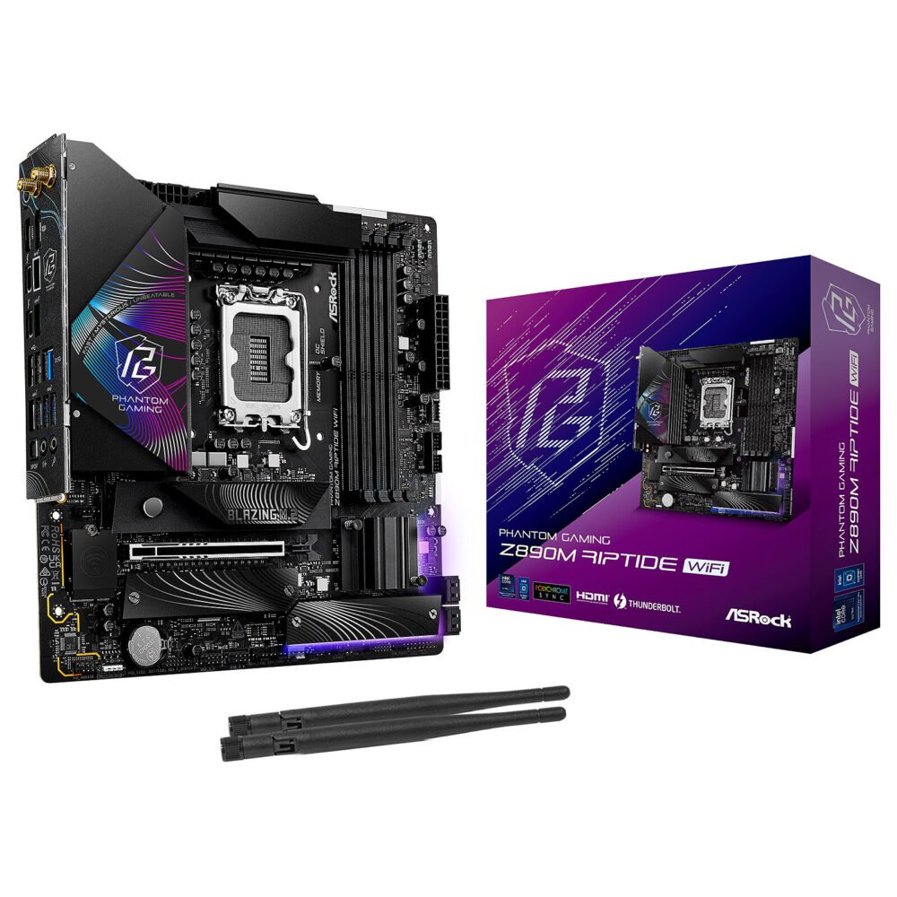 ASRock Z890M Riptide WiFi 1 ASRock Z890M Riptide WiFi