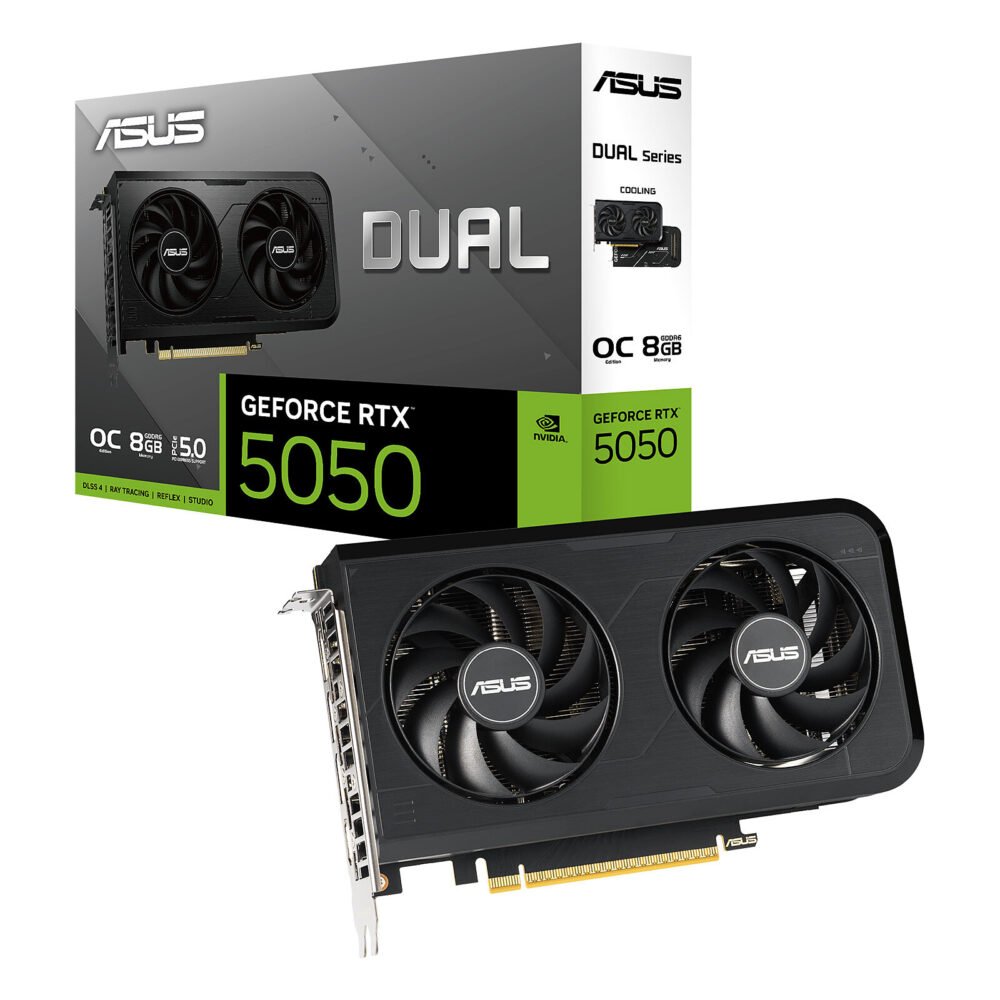 ASUS Dual GeForce RTX 5050 OC Edition 8GB 1 ASUS Dual GeForce RTX 5050 OC Edition 8GB