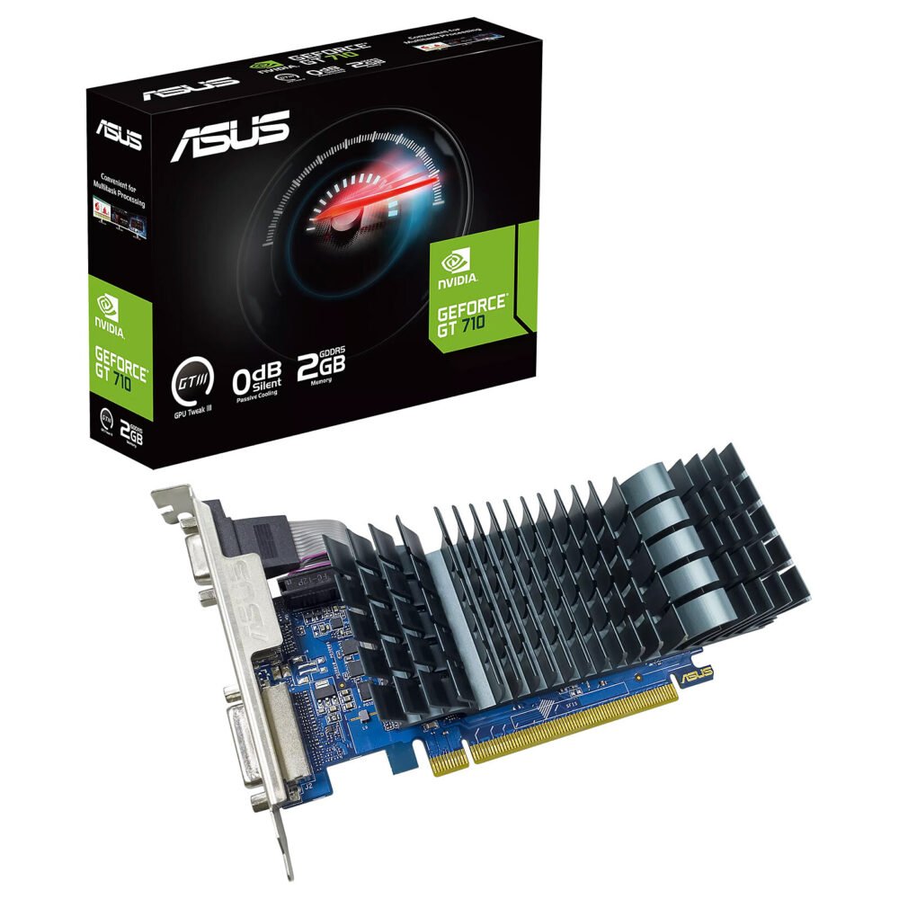 Asus GeForce GT 710 2GB GDDR5 EVO 1 Asus GeForce GT 710 2GB GDDR5 EVO