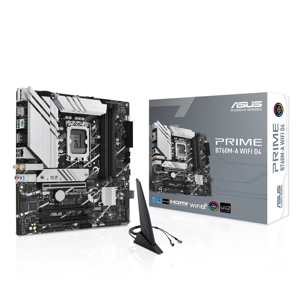 ASUS PRIME B760M-A WIFI D4 1 ASUS PRIME B760M-A WIFI D4