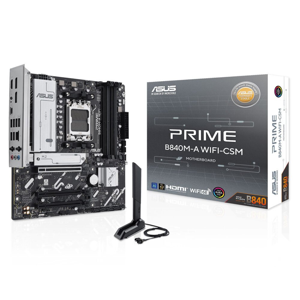 ASUS PRIME B840M-A WIFI 1 ASUS PRIME B840M-A WIFI