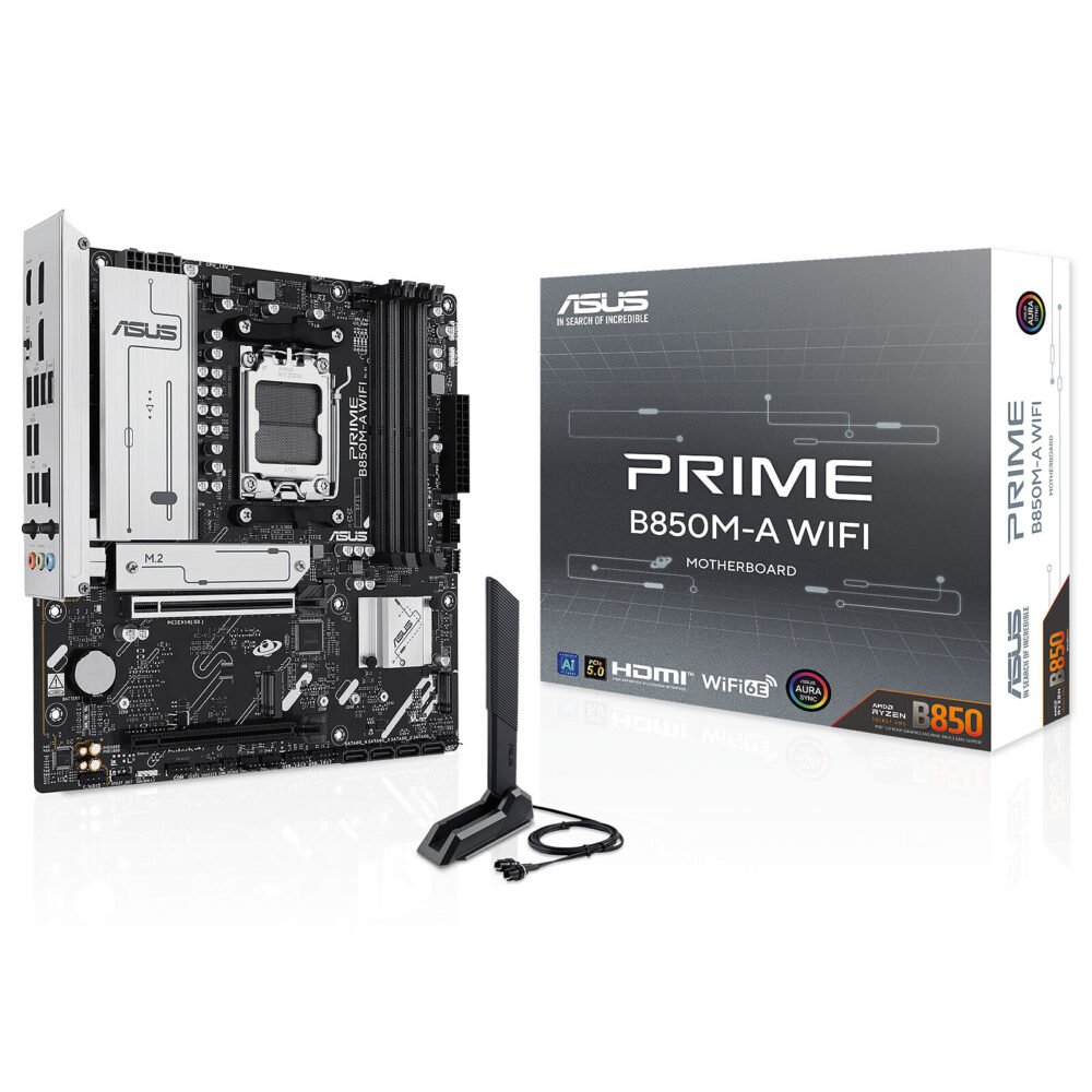 ASUS PRIME B850M-A WIFI 1 ASUS PRIME B850M-A WIFI