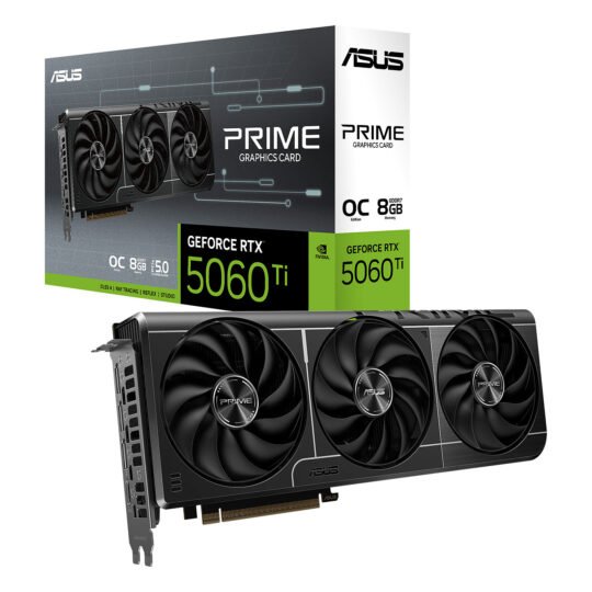 ASUS PRIME GeForce RTX 5060 Ti OC Edition 8GB