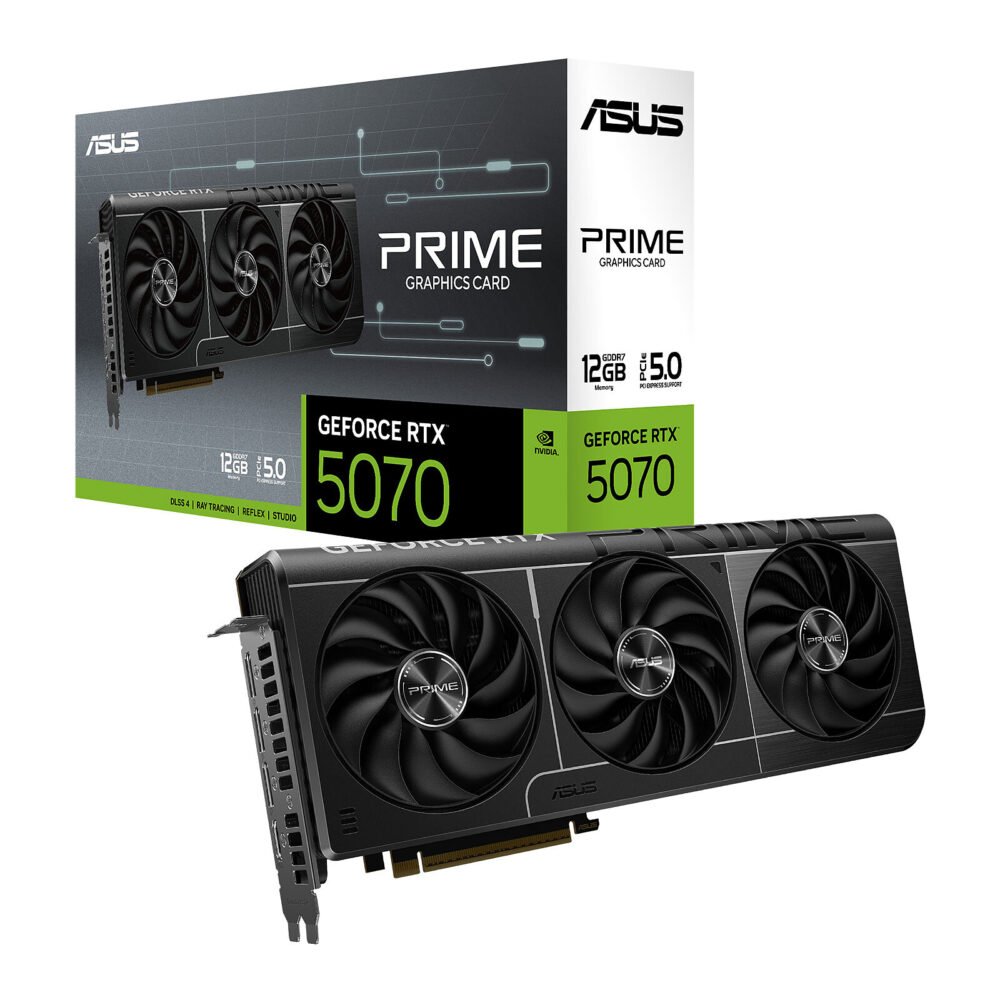 ASUS PRIME GeForce RTX 5070 12GB GDDR7 1 ASUS PRIME GeForce RTX 5070 12GB GDDR7
